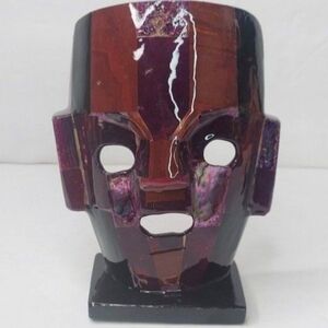 Aztec Mayan Burial Mask Unique. SMALL CHECK PICTURES FOR MEASUREMENTS.